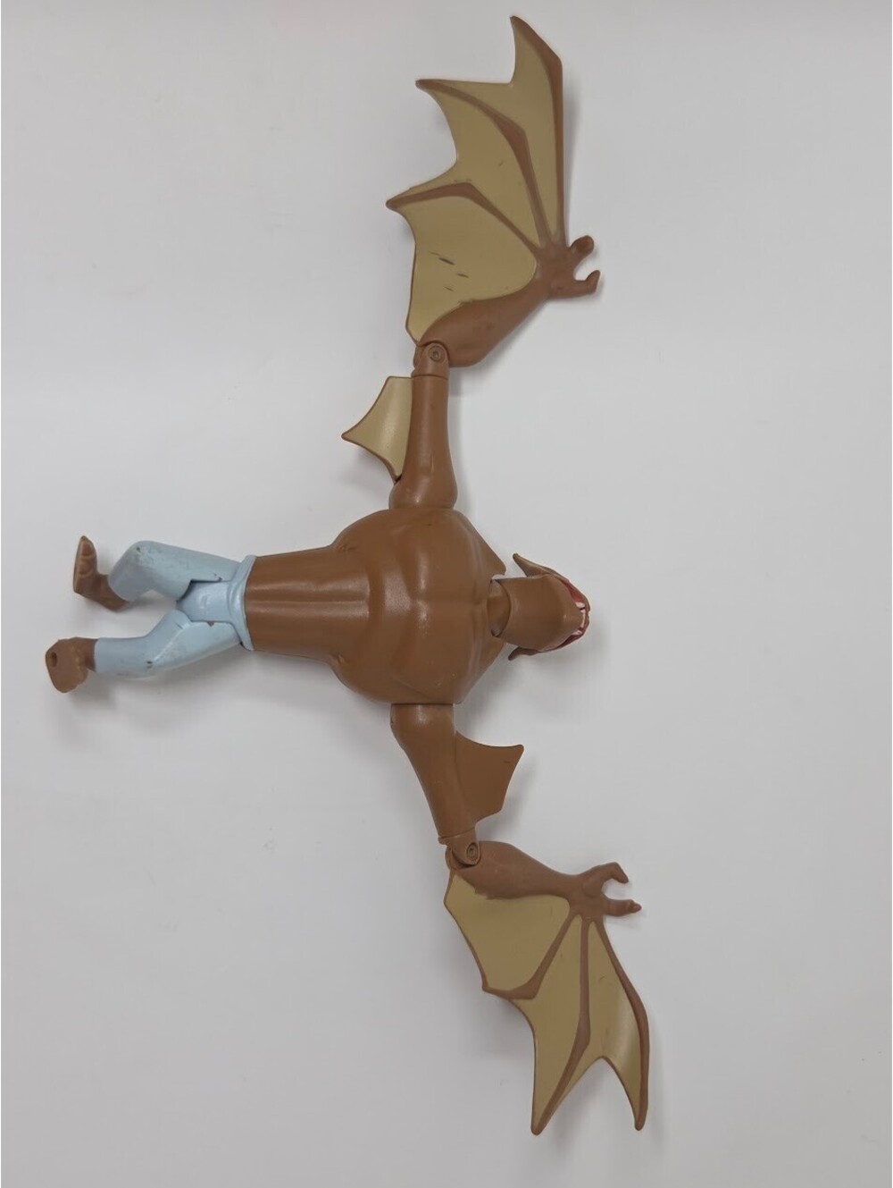 Kenner 1993 DC Comics Man-Bat Action Figure Brown And Tan With Blue Pants